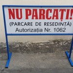 Panouri publicitare pe structura metalica